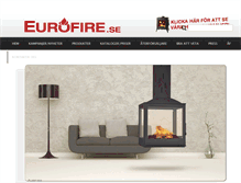 Tablet Screenshot of eurofire.se